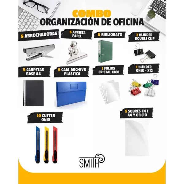Combo Organización de Oficina