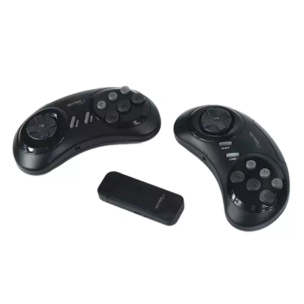 Mini Consola Inalámbrica De Juegos HD 2 Joystick NM-S900 NETMAK
