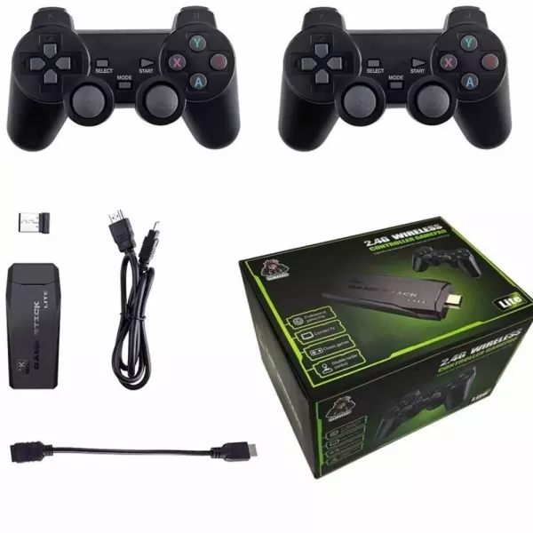 Consola De Juegos 2 Joysticks GameStick 4k Lite M8
