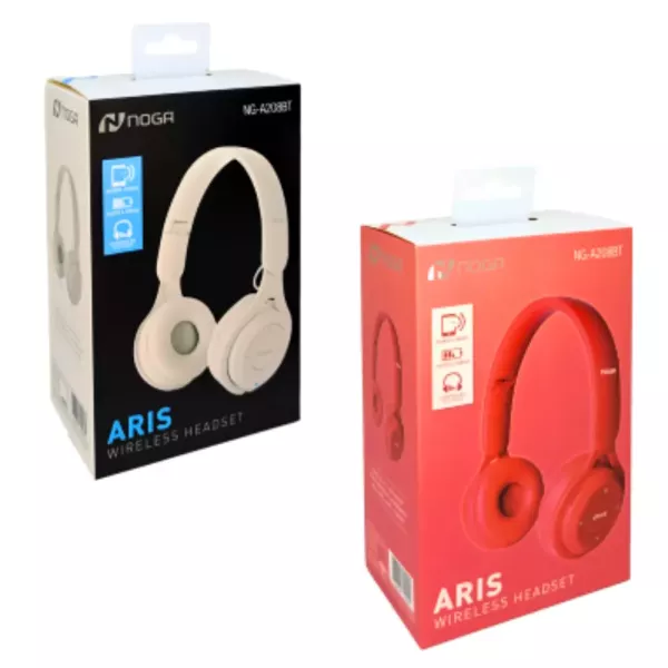 Auricular Vincha Bluetooth Aris NG-A208BT Noga