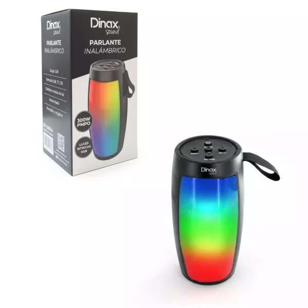 Parlante Bluetooth Con Led Rgb DX-CONGA Dinax