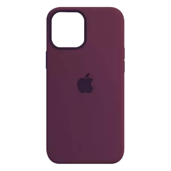 Funda Silicone Case Iphone 14 Plus Borgoña