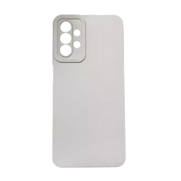 Funda Silicona Samsung A14 Crema