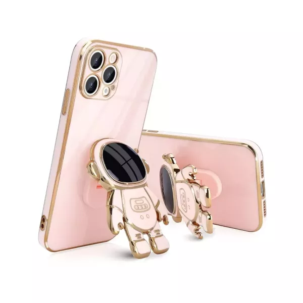 Funda Astronauta Con Soporte Samsung A13 Rosa
