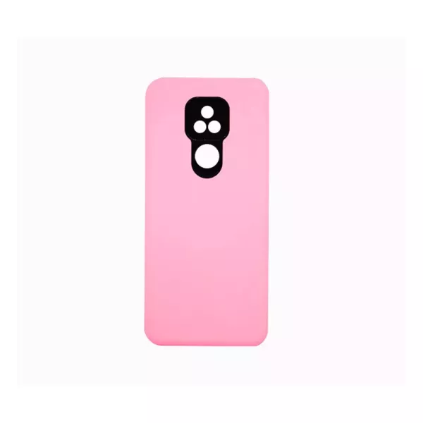 Funda Reforzada Soft Samsung A04e Rosa Metalizado