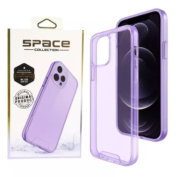 Funda Antishock Space iPhone 15 Pro Max Violeta