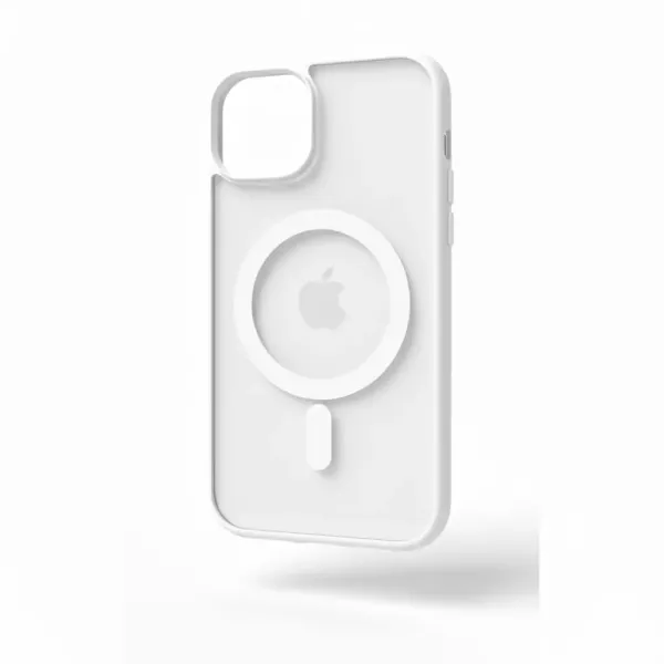 Funda Electro Magsafe Border Color iPhone 16 Blanco