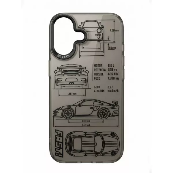Funda Rígida Metalizada iPhone 13 Autos