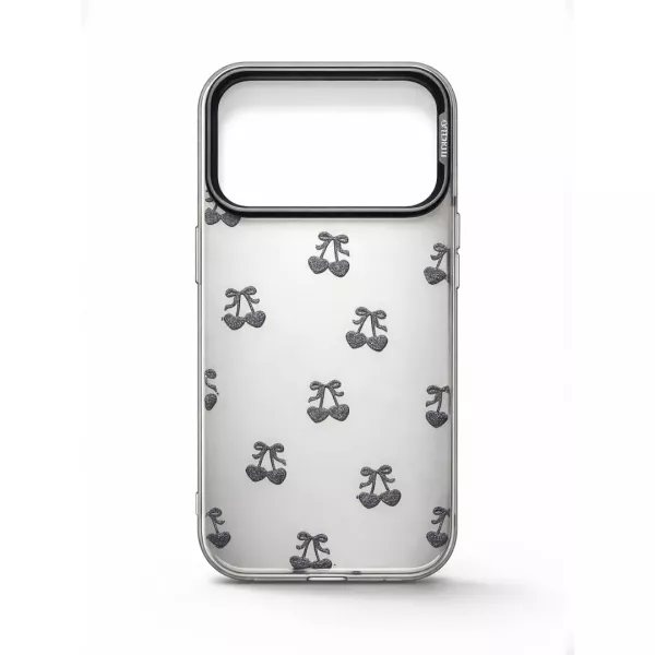 Funda Rígida Metalizada iPhone 13 Cerezas