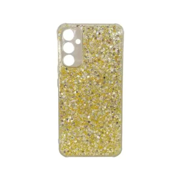 Funda Glitter Moto G53 Amarillo