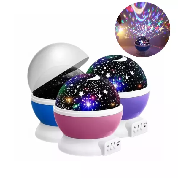 Lampara Proyector Circular Star Master 7969KA