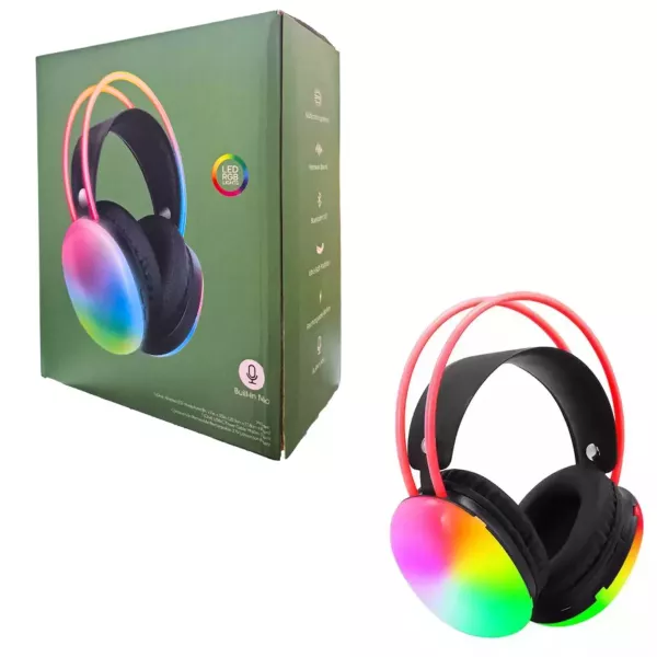 Auricular Vincha Bluetooth Led RGB-288