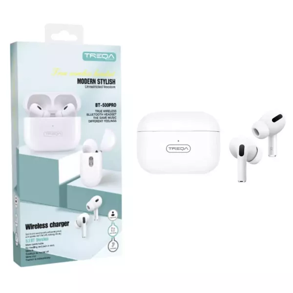 Auricular In Ear Bluetooth BT-500PRO TREQA