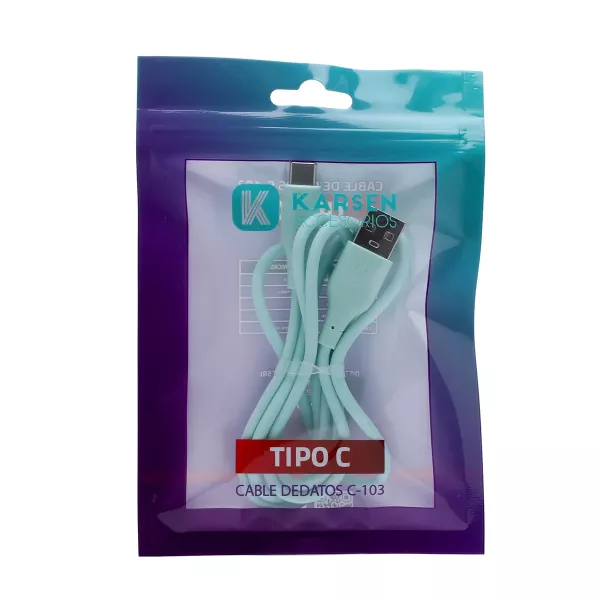 Cable De Datos Tipo C Mod C-103 2.4a Karsen