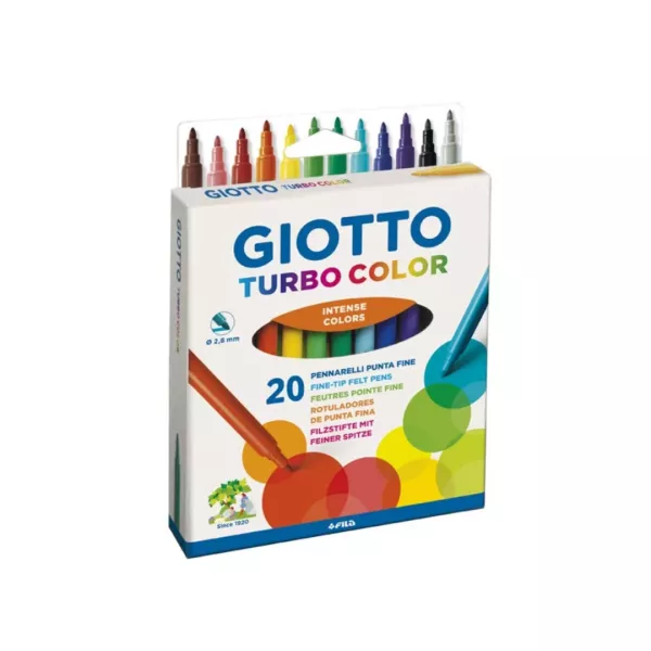 Fibrones Giotto Turbo Color x20 - Fila