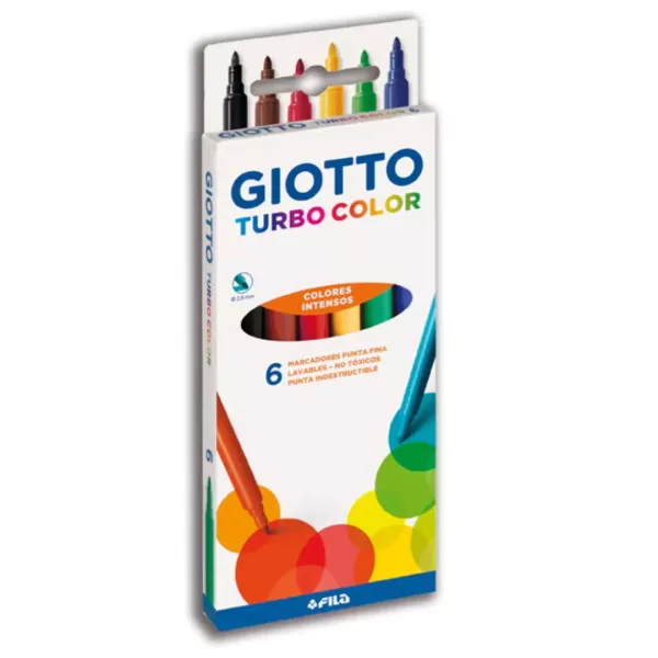 Fibrones Giotto Turbo Color x6 - Fila