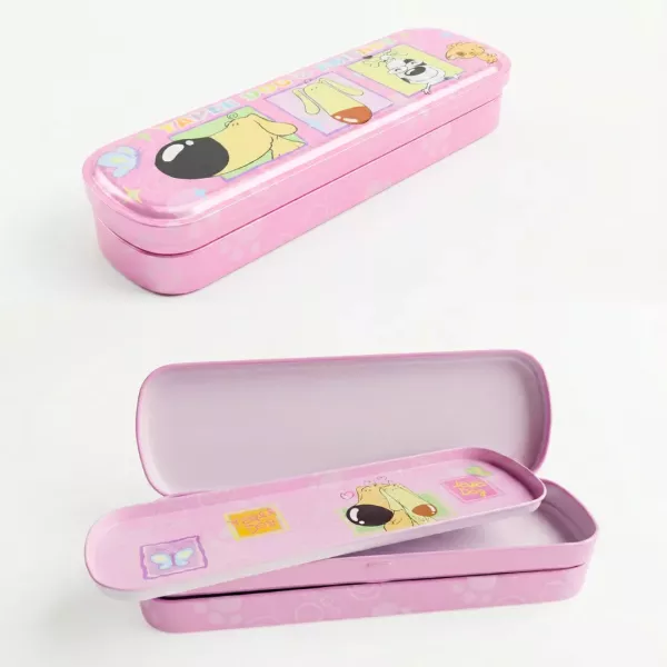 Cartuchera De Metal Doble Piso