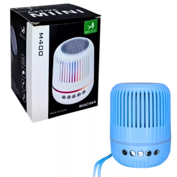 Parlante Bluetooth Con Luz  M400 Royalcell