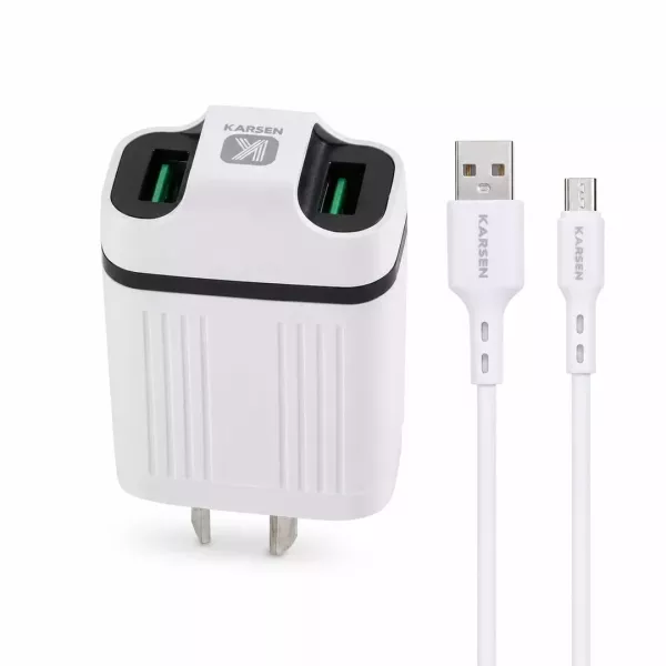 Cargador 220 Micro Usb 3.1 Car-3150 Karsen WR