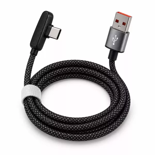 Cable De Datos Usb A Tipo C Vertical 2m 100w H-841 WQ