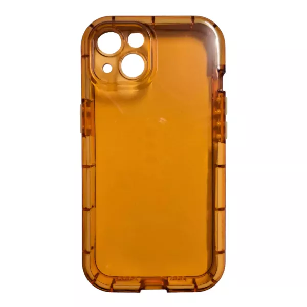 Funda Silicona Flex iPhone 13 Naranja