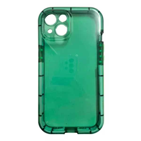 Funda Silicona Flex iPhone 13 Verde
