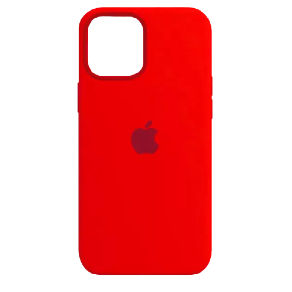 Funda Silicone Case Iphone 15 Pro Max Rojo