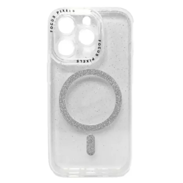 Funda Electro Magsafe Brillo IPhone 12 Pro Max Transparente