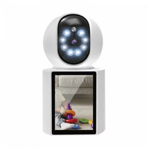 Cámara De Seguridad Wifi Interior C/Pantalla 0437 WQ