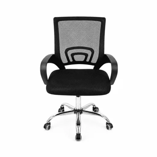 Silla De Oficina Ergonomica Mesh Negra