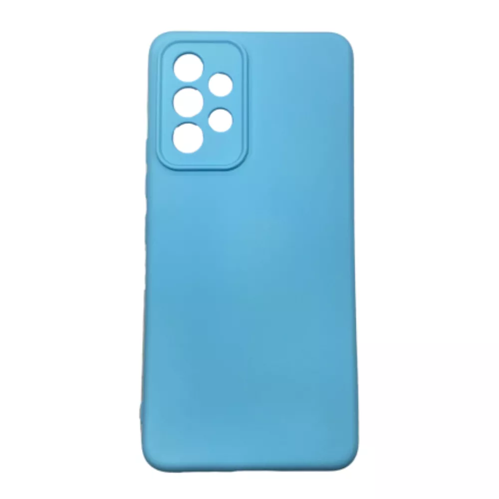 Funda Silicona Samsung A36 Celeste