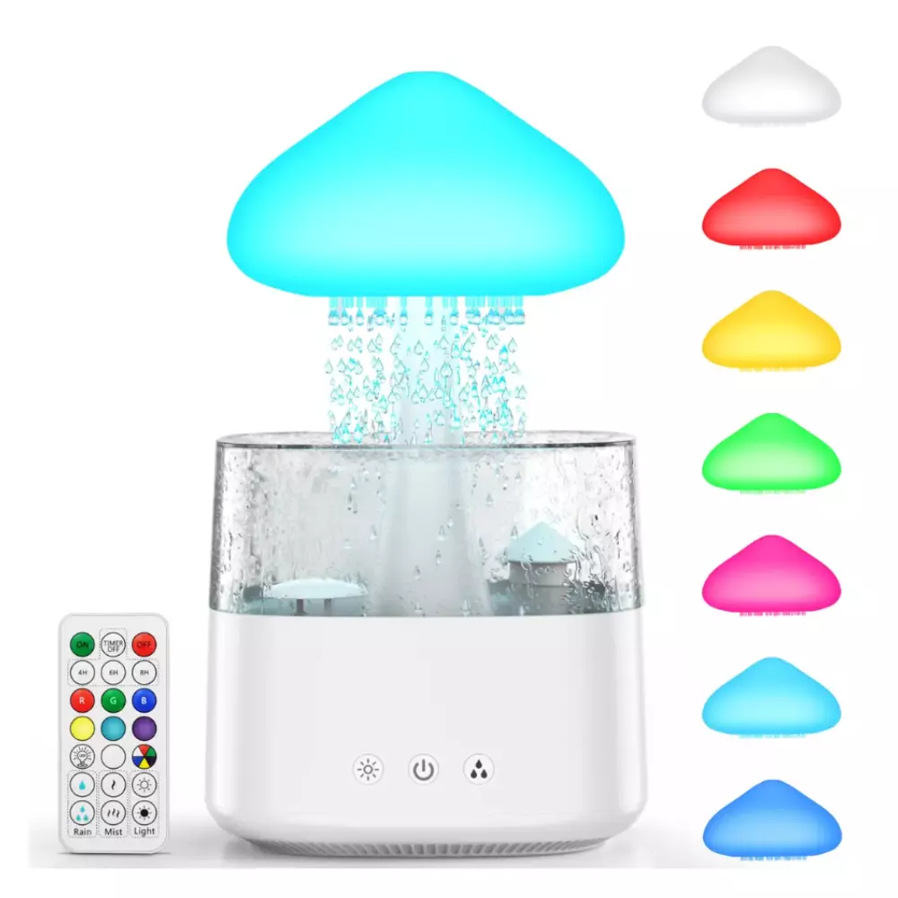 Humidificador Lluvia con Parlante LS-128JK