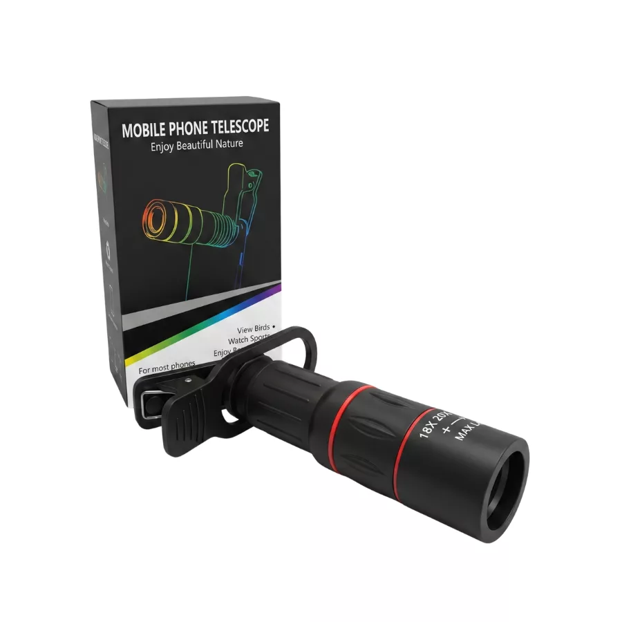 Lente Zoom x18 para Celular