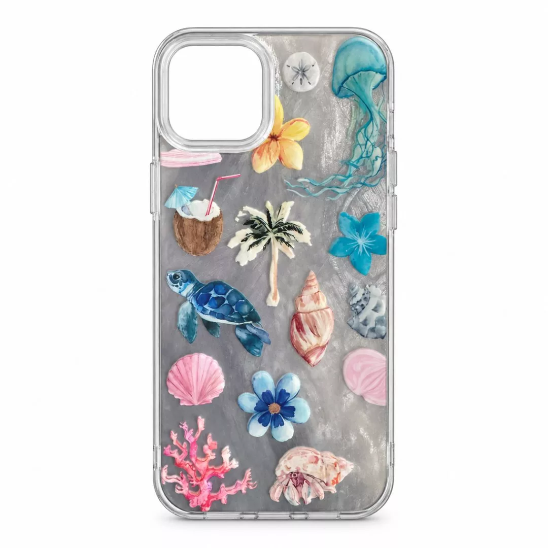 Funda Metalizada Fresh Tropical Motorola E15