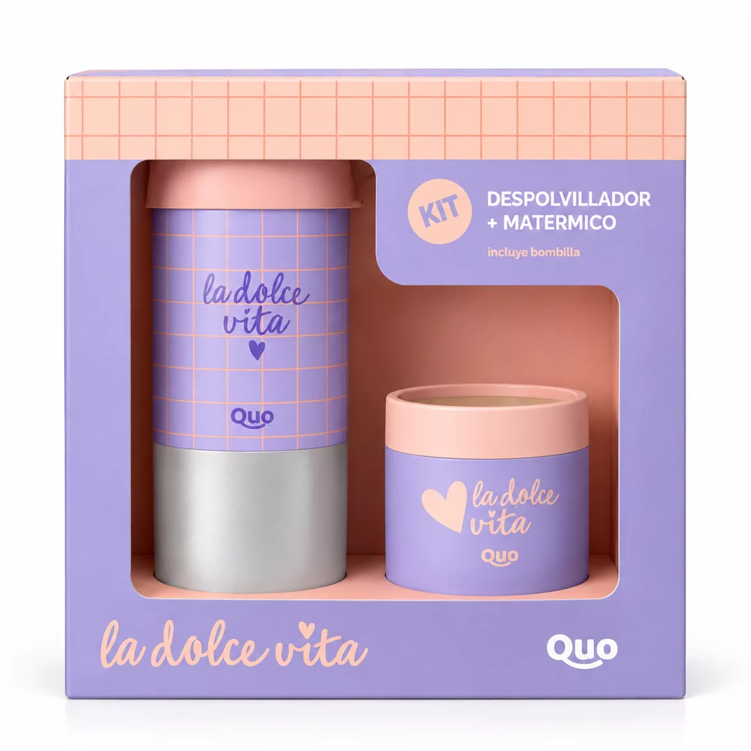 Kit Despolvillador + Matérmico Dolce - Quo