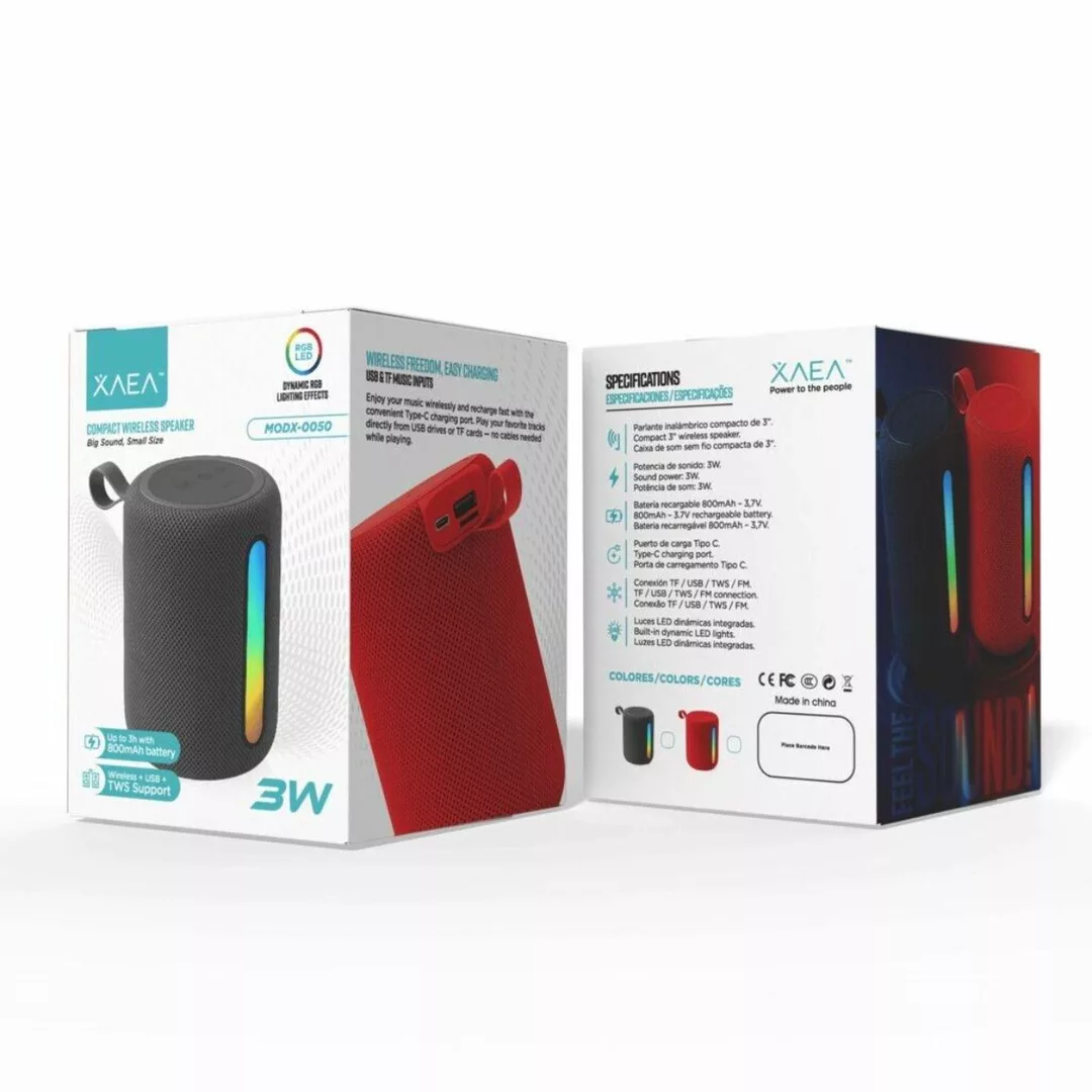 Parlante 3 Pulgadas Modx-0050 Xaea