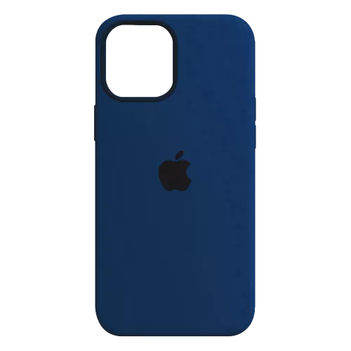 Funda Silicone Case Iphone 14 Pro Max Azul