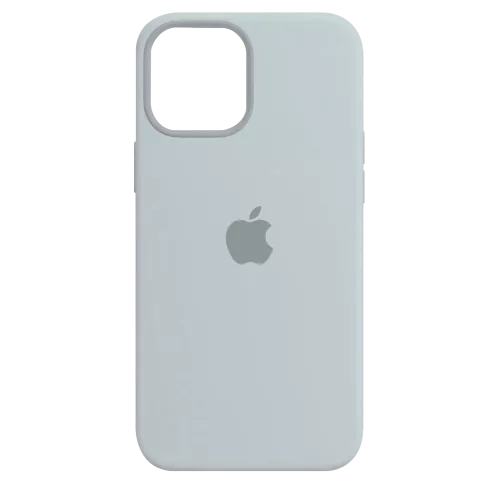 Funda Silicone Case Iphone 16 Plus Gris Claro