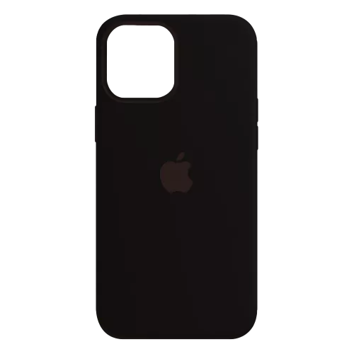 Funda Silicone Case Iphone 12 Pro Negro