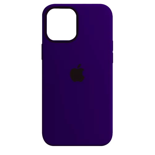 Funda Silicone Case Iphone 17 Pro Max Violeta Oscuro