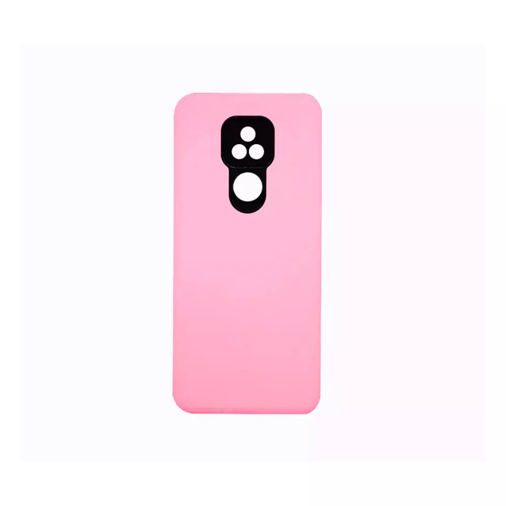 Funda Reforzada Soft Samsung A04s Rosa Metalizado