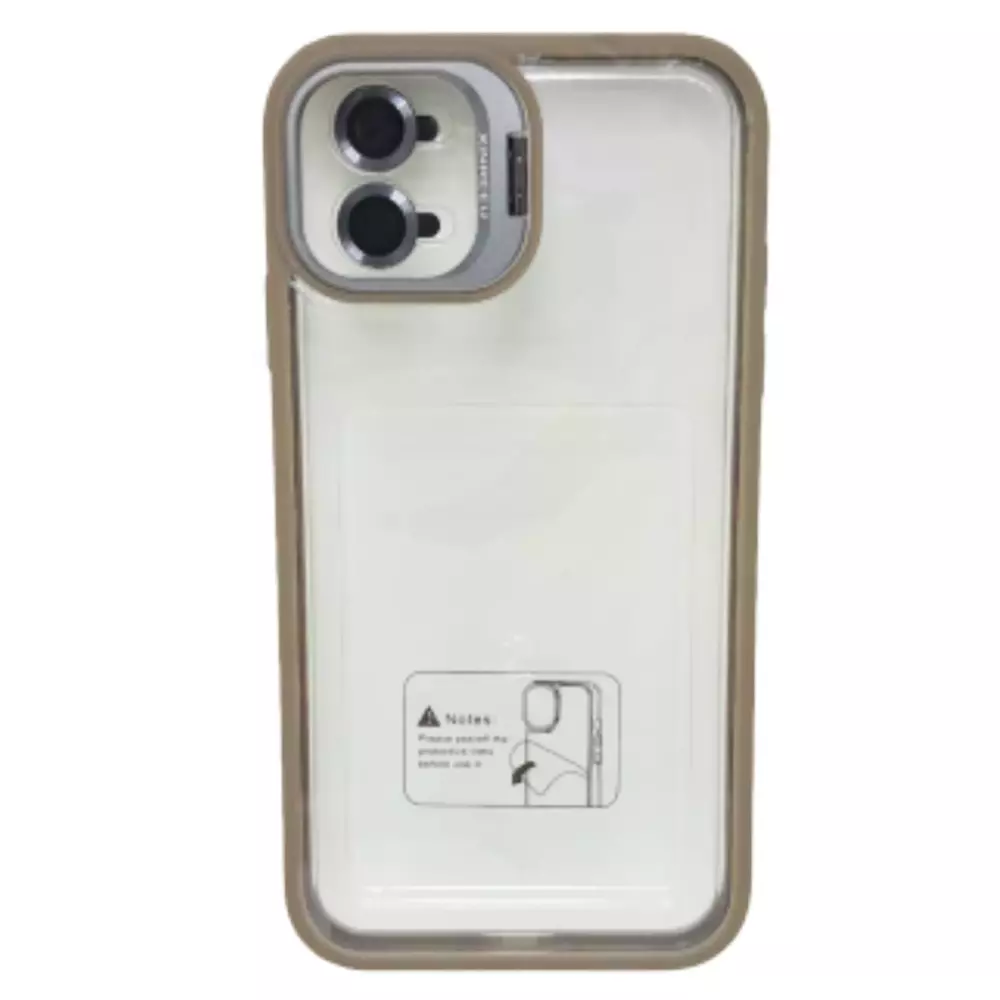 Funda Electro Magsafe + Protector de Cámara IPhone 12 Pro Max Gris