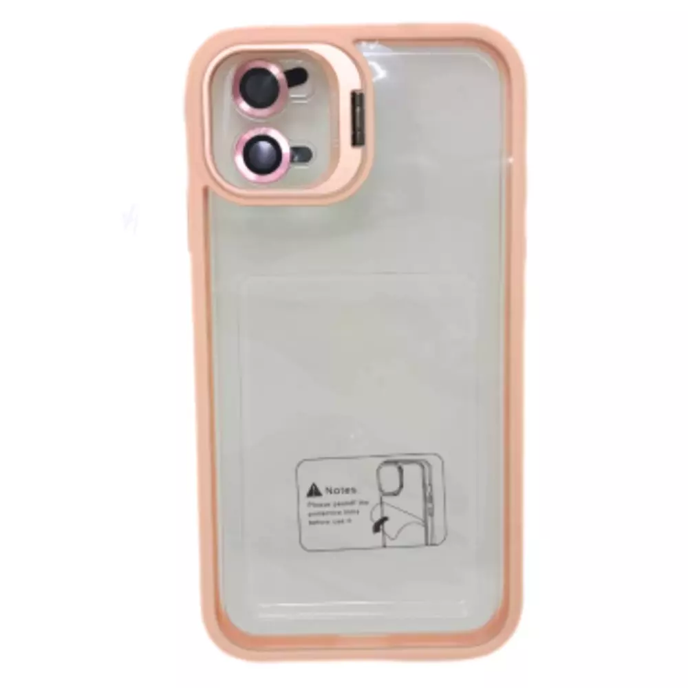 Funda Electro Magsafe + Protector de Cámara IPhone 12 Pro Max Rosa