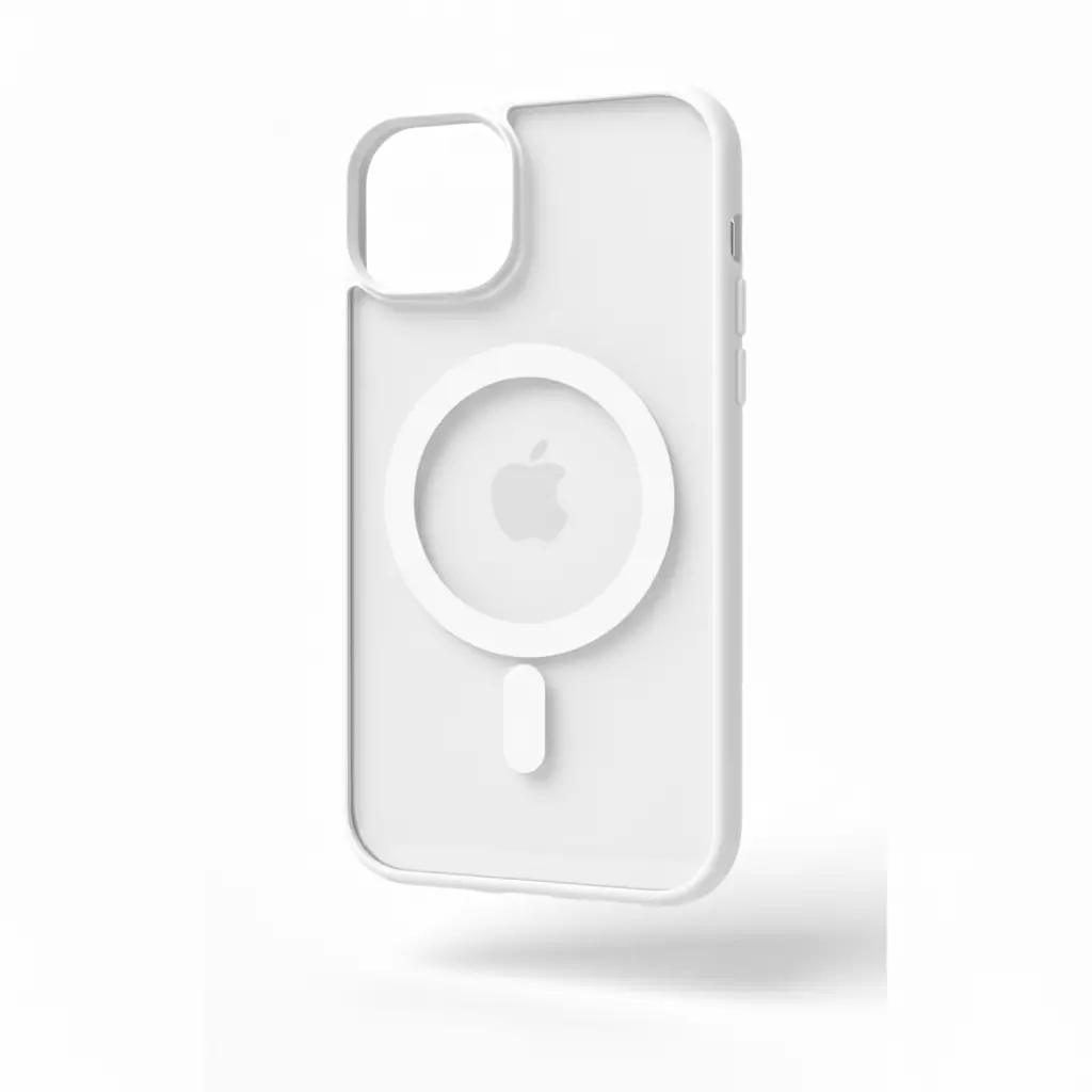 Funda Electro Magsafe Border Color iPhone 16e Blanco
