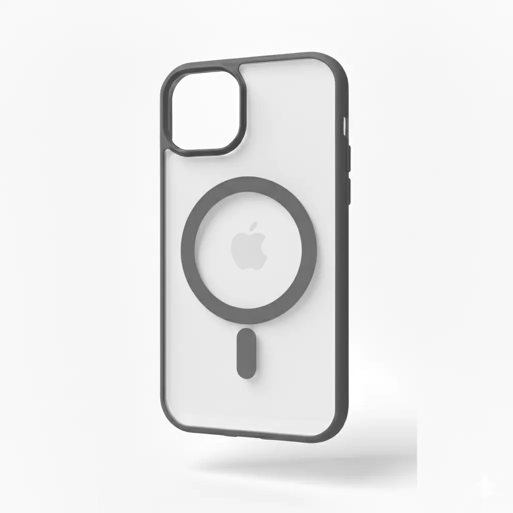 Funda Electro Magsafe Border Color iPhone 16e Gris