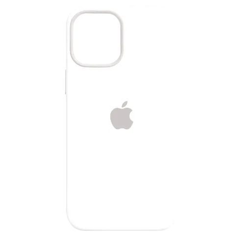 Funda Silicone Case Iphone 14 Pro Max Blanco