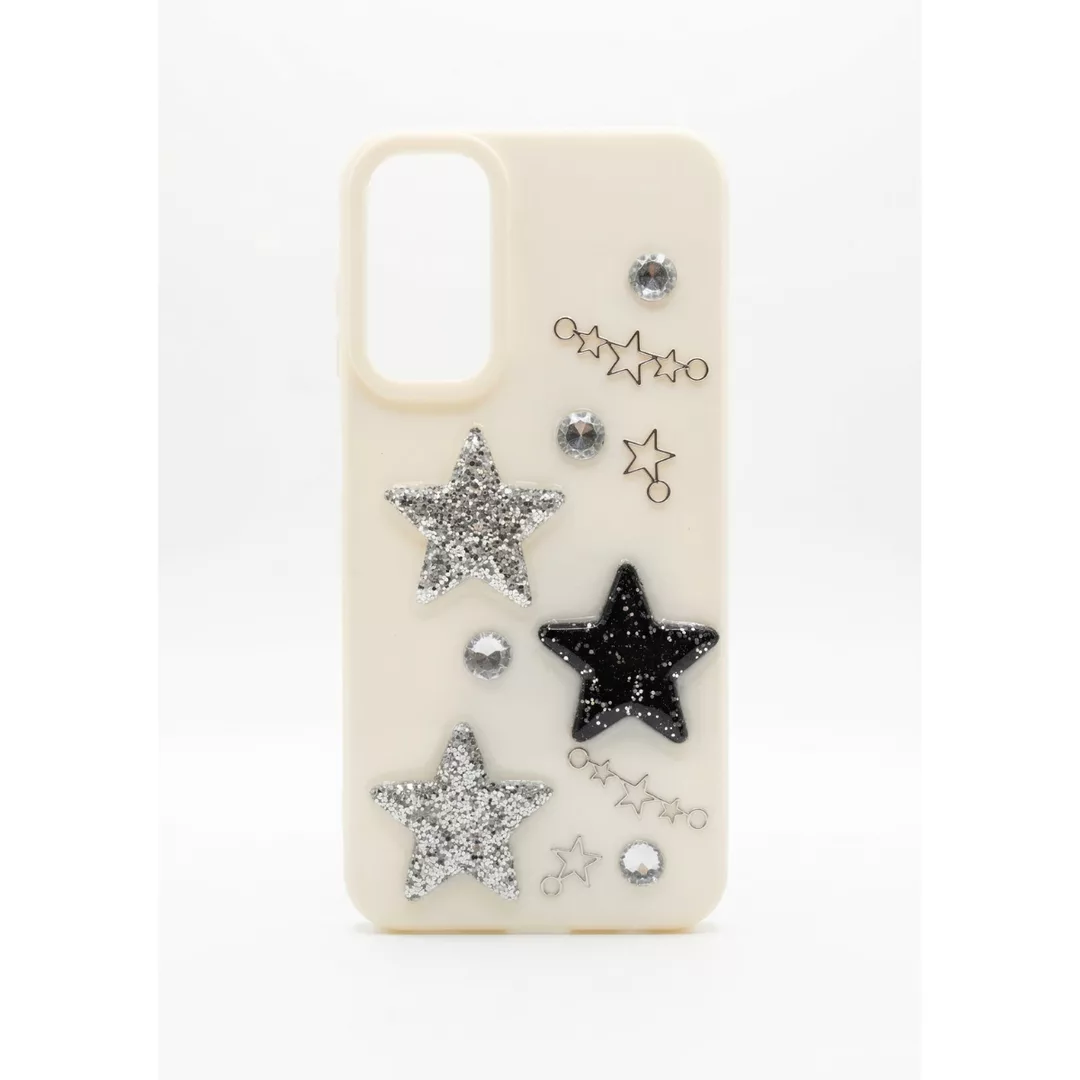 Funda Charms Samsung A15 Estrellas Brillos 