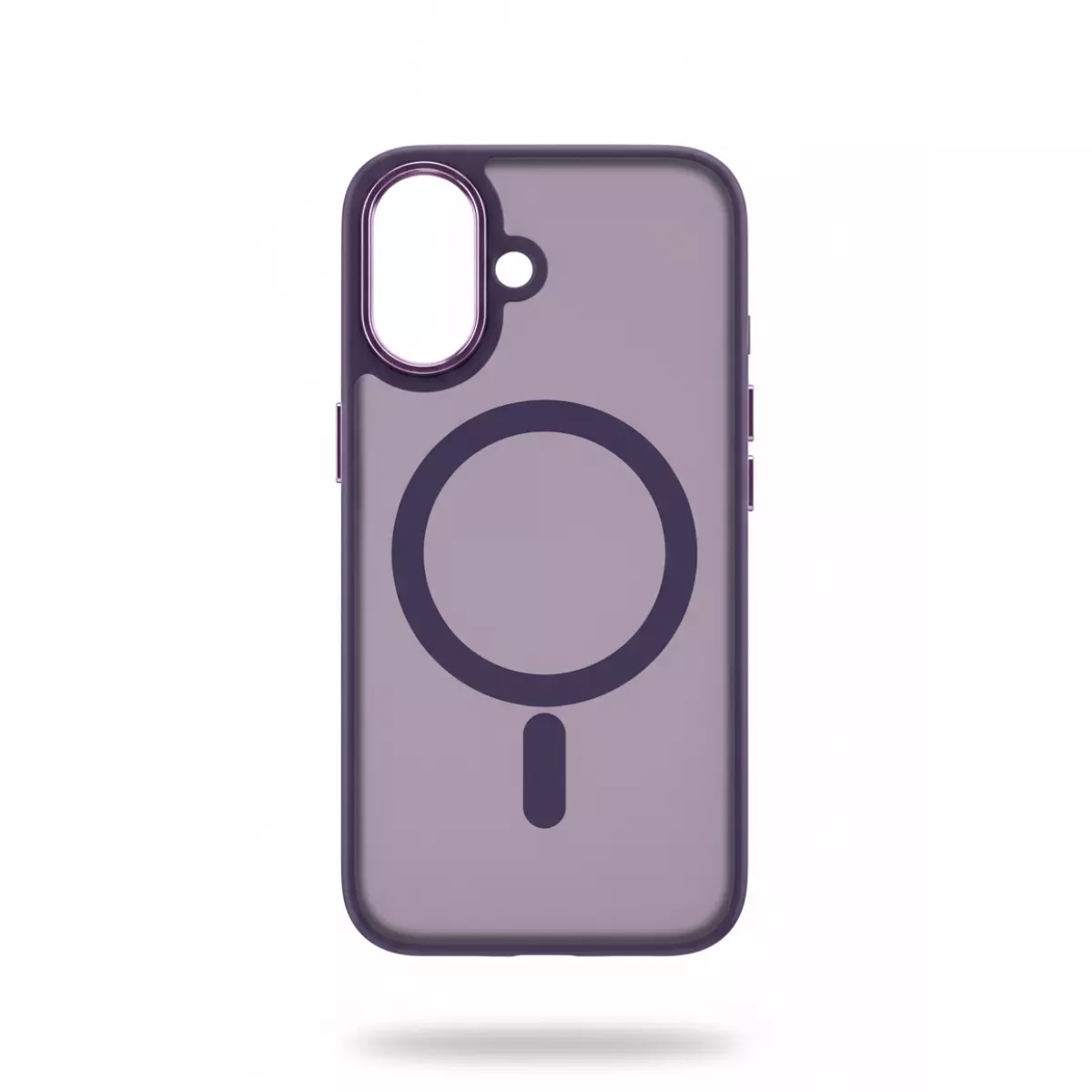Funda Electro Magsafe Border Mate IPhone 16 Violeta Oscuro