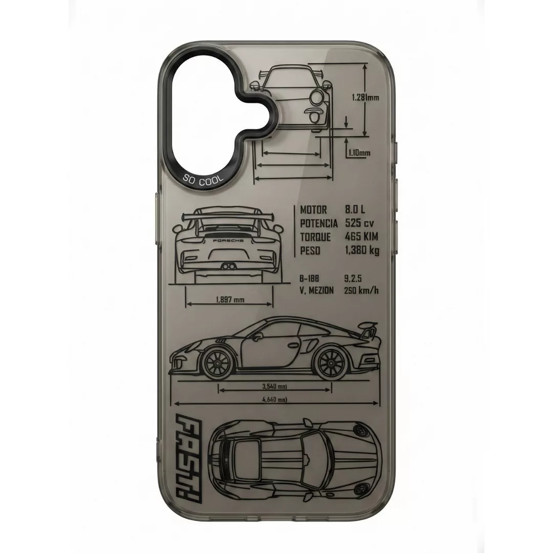 Funda Rígida Metalizada Samsung A56 Autos