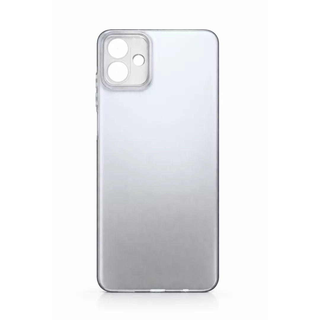 Funda Rígida Metalizada Moto G85 Plateado